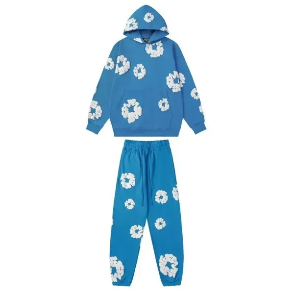 Gallery Dept. Floral Embroidered Denim Jacket Blue - 10