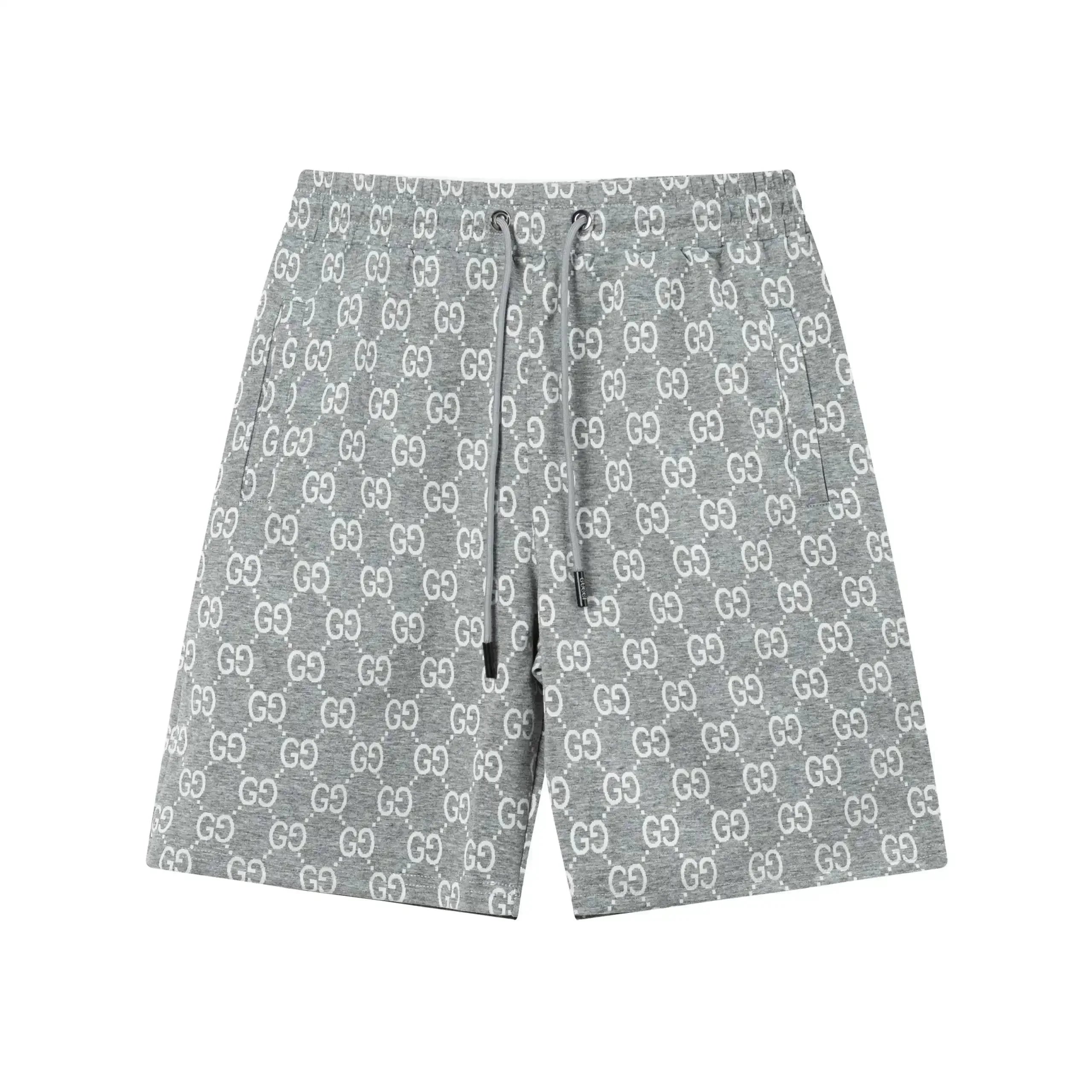 Gucci Track Shorts White Black Beige Casual Sportswear