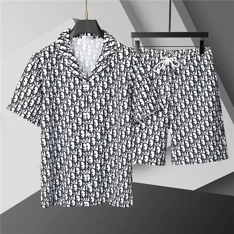 Burberry Check Print Short-Sleeve Shirt and Shorts Set Beige Multicolor - 8