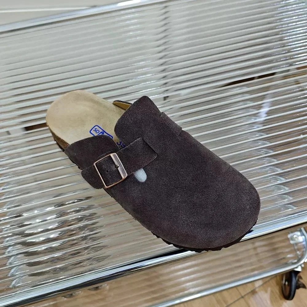 Birkenstock Birkenstock Boston Mocha Slippers Brown