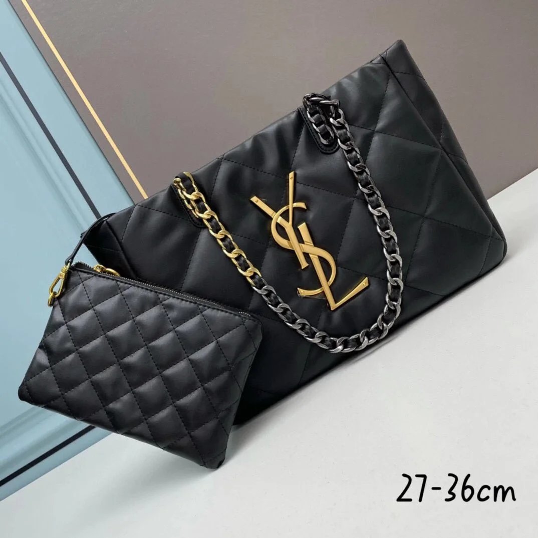 Saint Laurent Shoulder Bags Chain-Strap Flap — 007