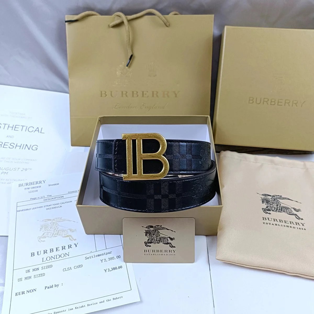 Burberry Fashion Belt photo 5