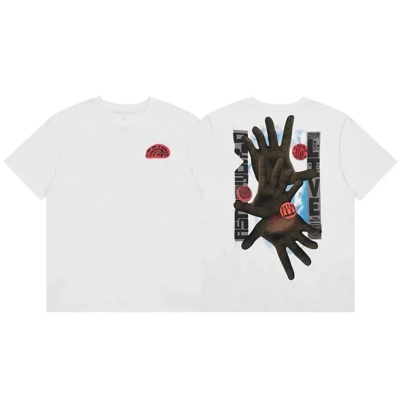 McDonald's T-Shirts Graphic-print crew-neck T-shirt — Style 30 - White