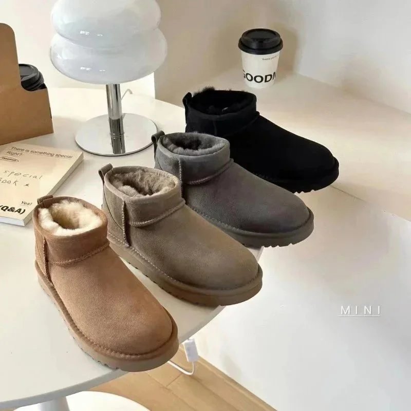 UGG Classic Mini Platform Black Snow Boots - 5