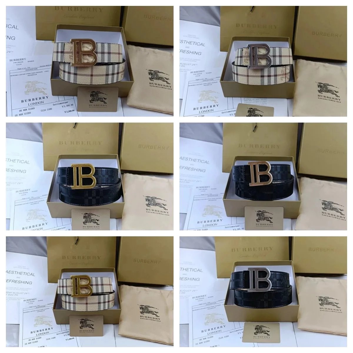 Burberry Belt ( 25 + styles)