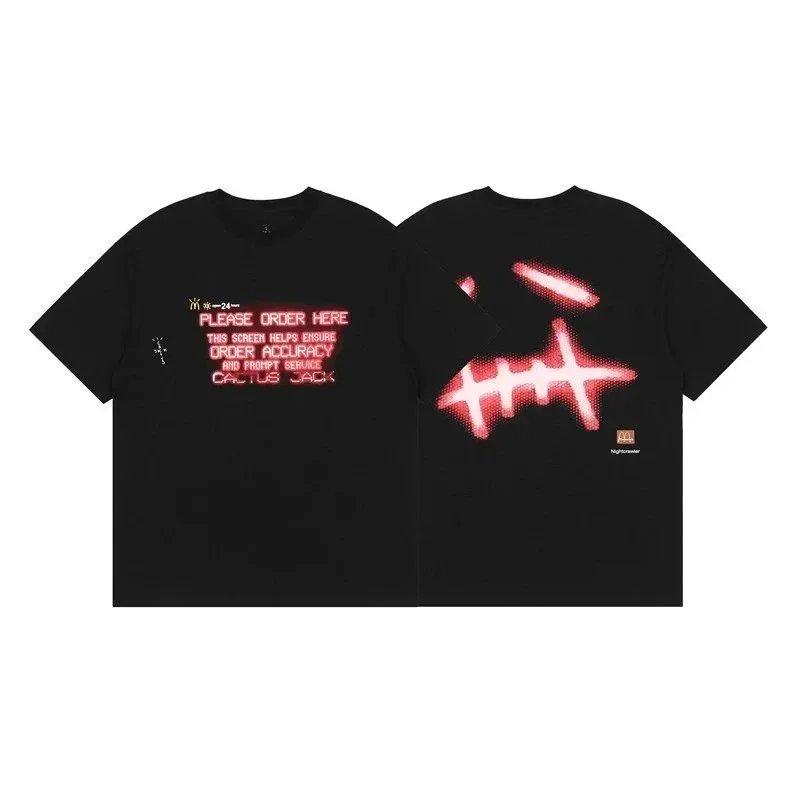 Travis Scott Travis Scott Cactus Jack Black T-Shirt Black