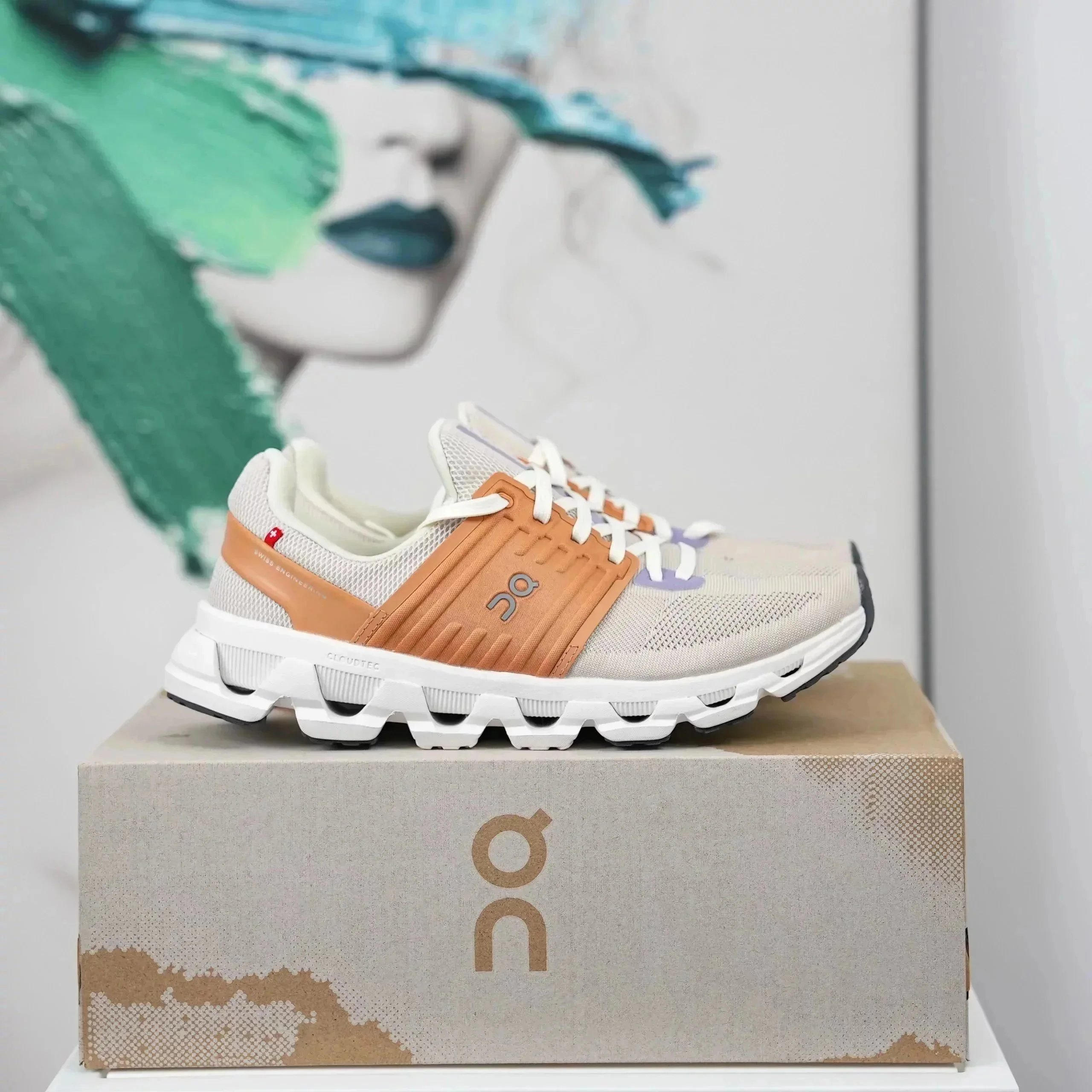 On On Cloud X Sneakers in Light Beige/Tan Colorway Beige