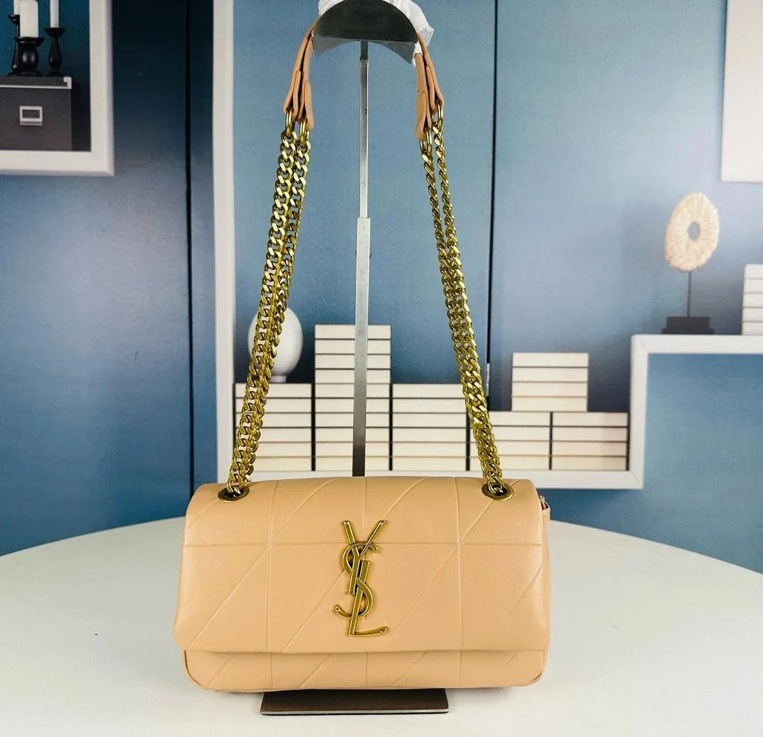 Saint Laurent Shoulder Bags Chain-Strap Flap — 030