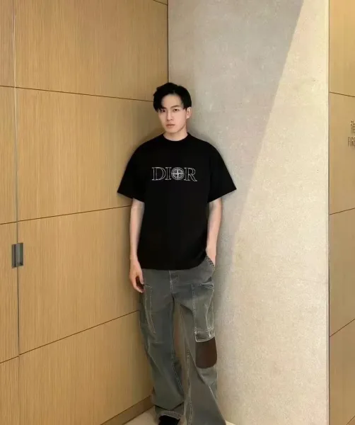 Dior Christmas Dior White Graphic T-Shirt - 5