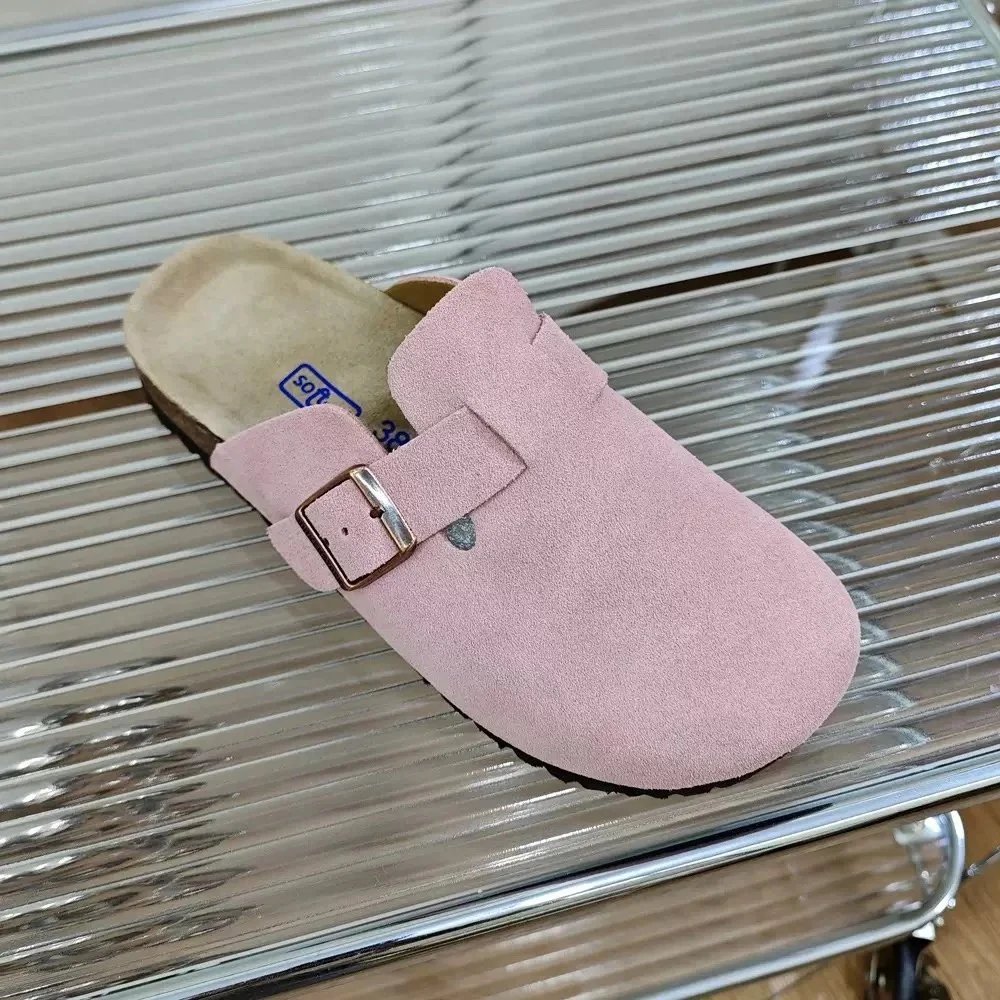 Birkenstock Soft Pink Birkenstock Sandals with Buckle Strap Pink
