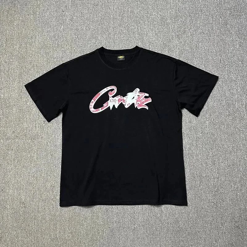 Corteiz Graphic Print White Black Streetwear T-Shirt