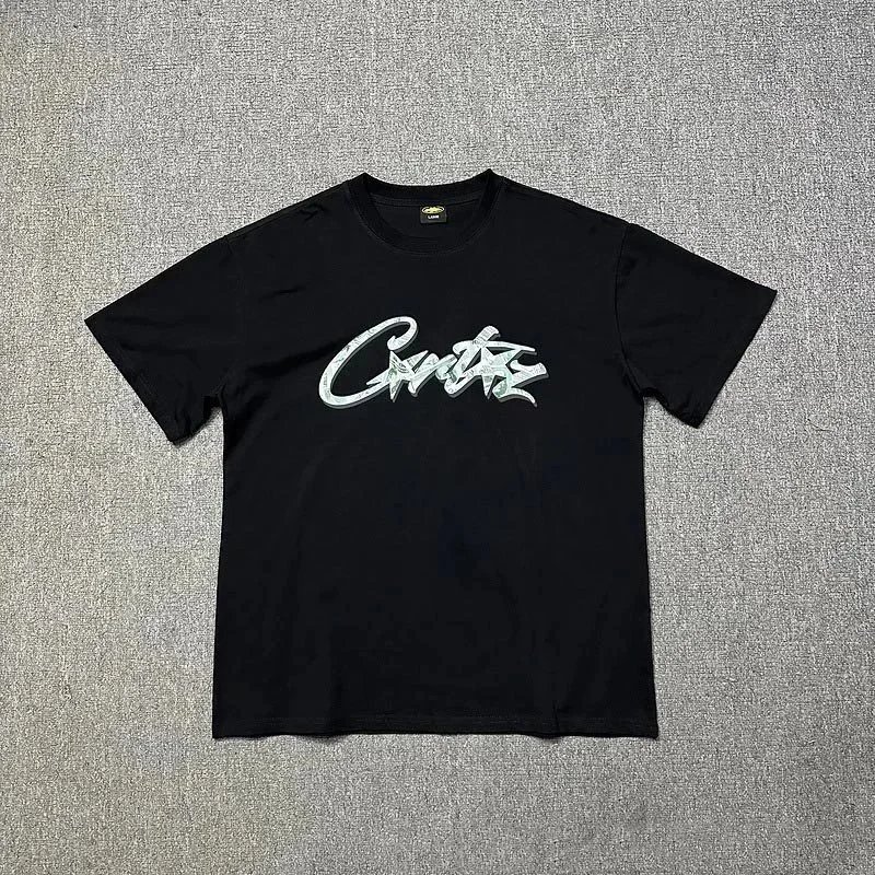 Carhartt Carhartt WIP Black T-Shirt with White Logo Black