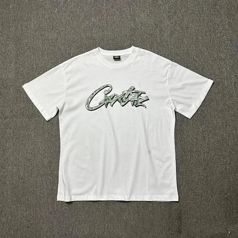 Corteiz Graphic Print White Black Streetwear T-Shirt