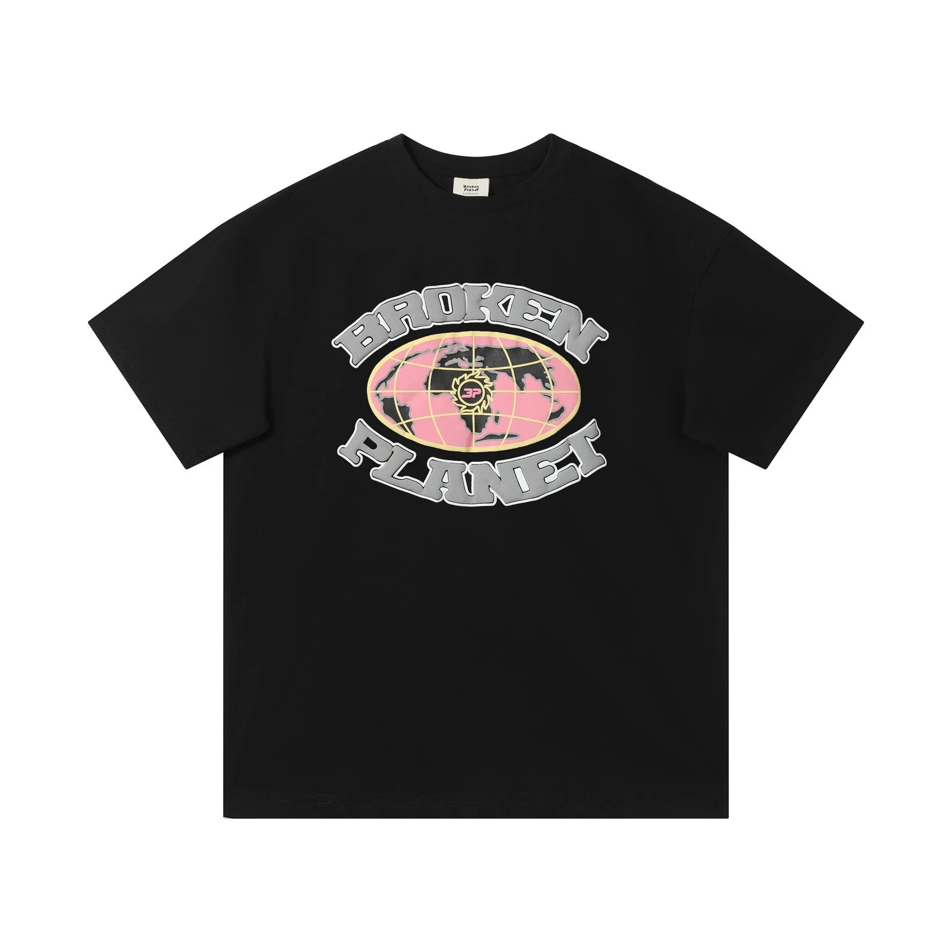 Broken Planet Black 'Broken Planet' Graphic T-Shirt Black