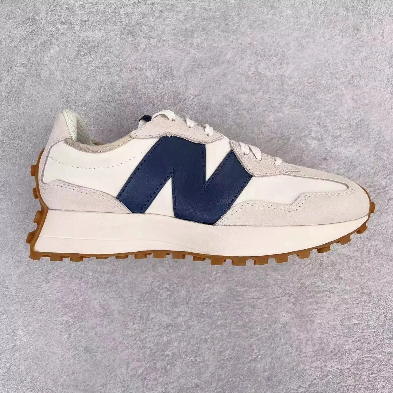 New Balance 327 White Red Sneakers - 4
