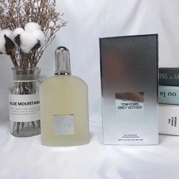 Tom Ford Grey Vetiver Eau de Parfum Silver Bottle Perfume product listing in Litbuy spreadsheet finds