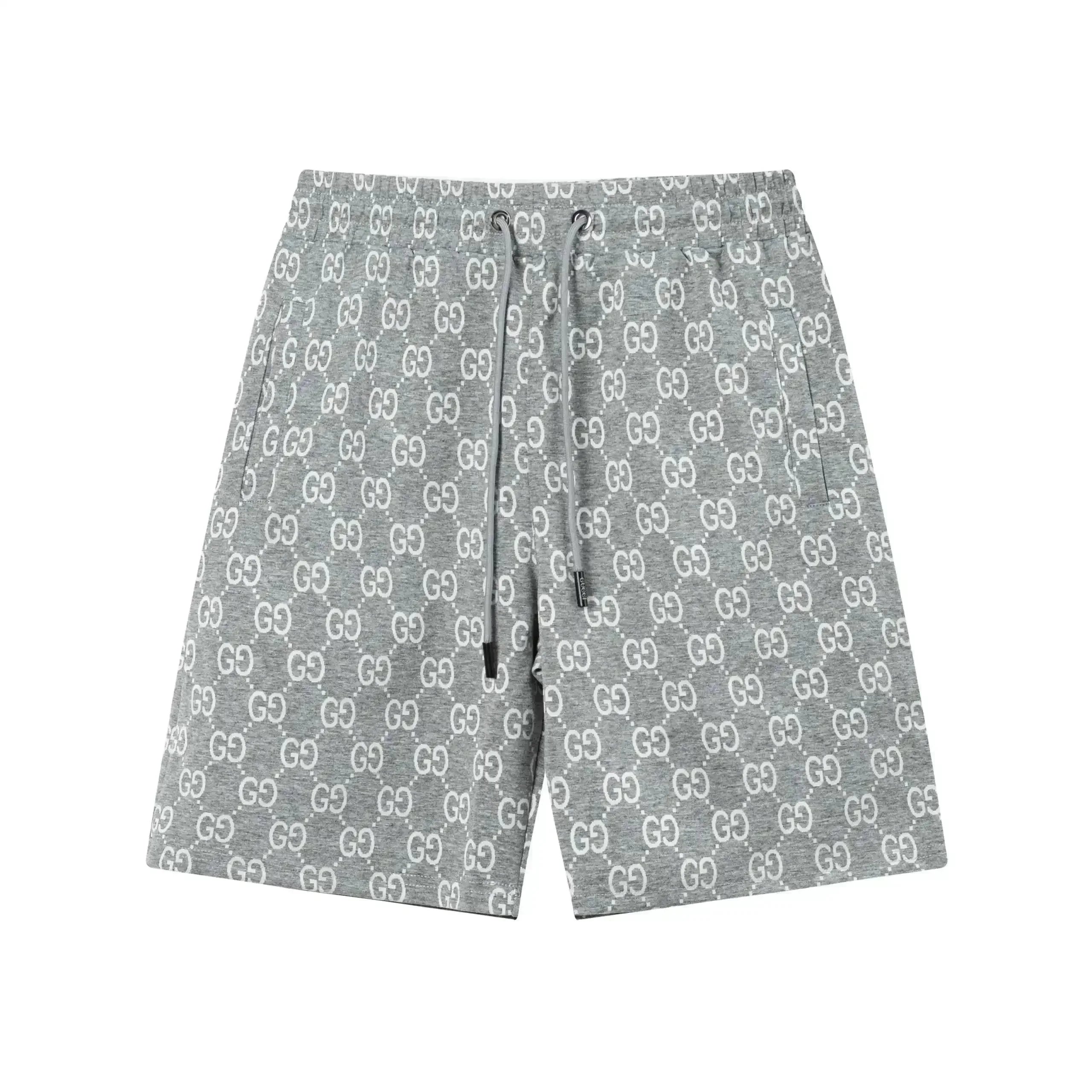 Gucci Track Shorts White Black Beige Sporty