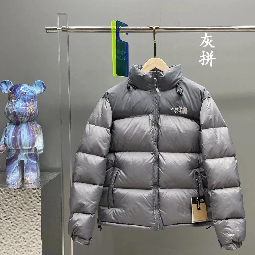 **Version American version 1996 down jacket classic splicing down jacket warm jacket couple style