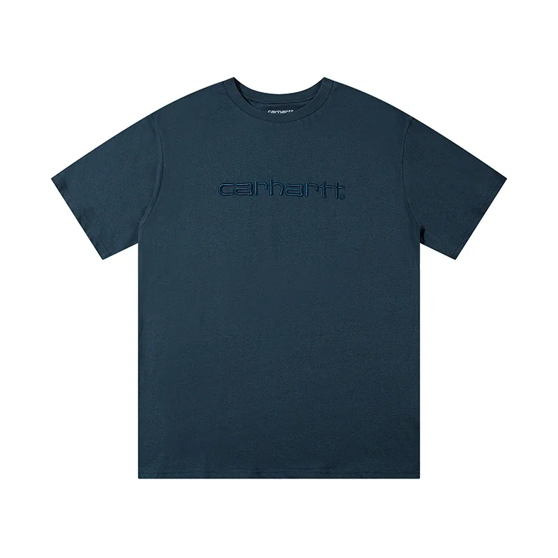 Kaha letter short-sleeved T-shirt for men and women
