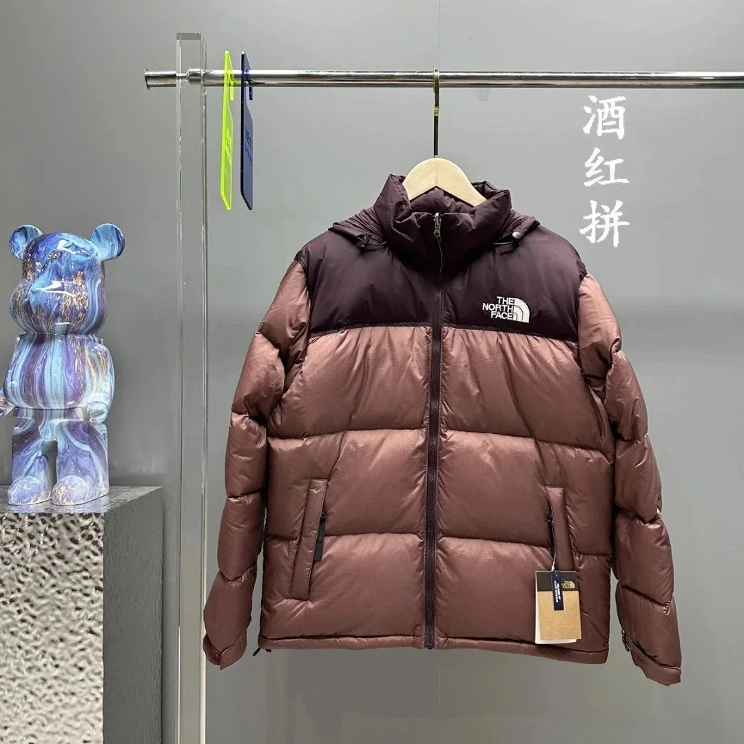 **Version American version 1996 down jacket classic splicing down jacket warm jacket couple style