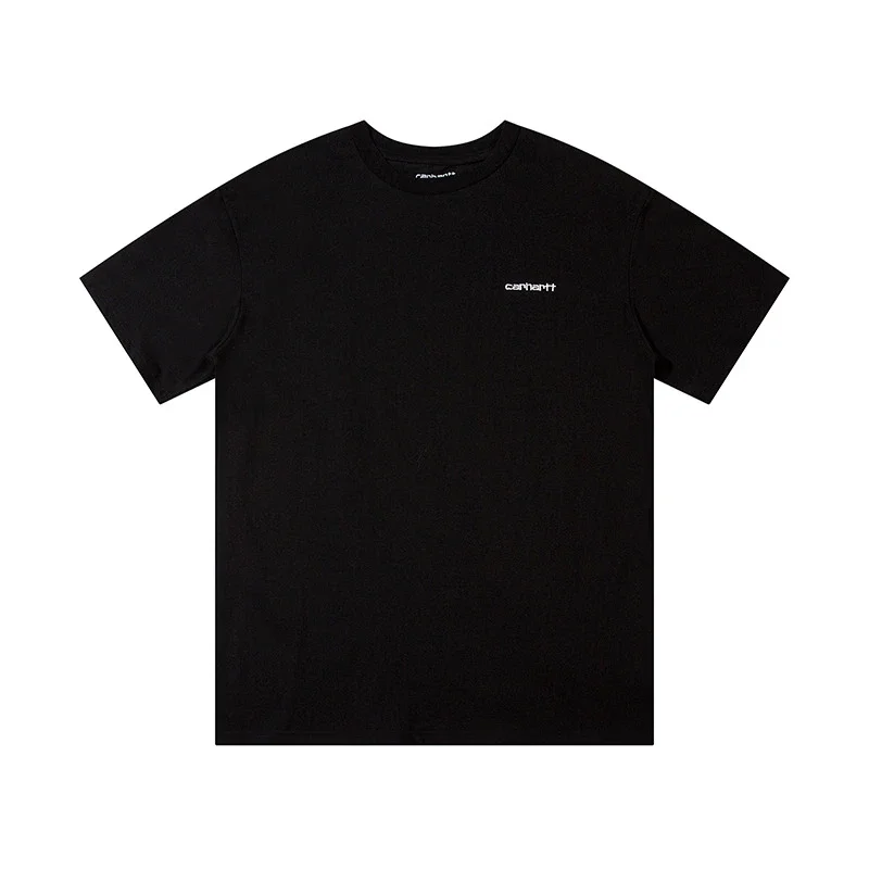 Kaha letter short-sleeved T-shirt for men and women