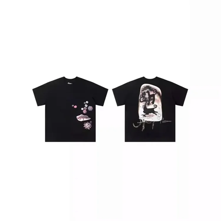 2024 new Travis Scott Cactus Jack Utopia joint model Stone Tengu short-sleeved T-shirt(pic6) 2024 new Travis Scott Cactus Jack Utopia joint model Stone Tengu short-sleeved T-shirt