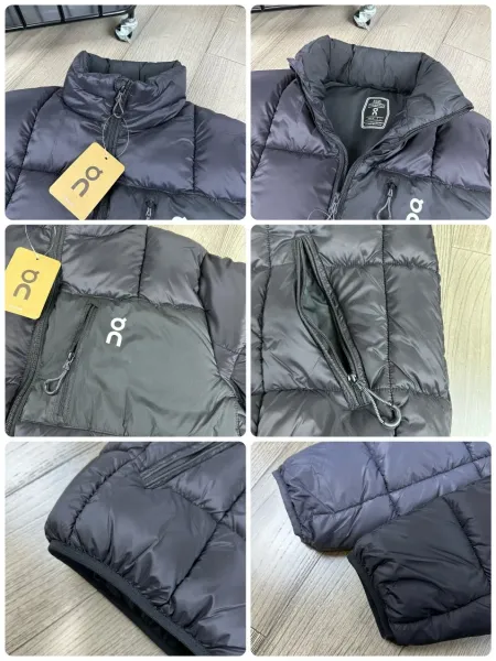 On Running Cloud Puffer Navy Down Jacket - 5