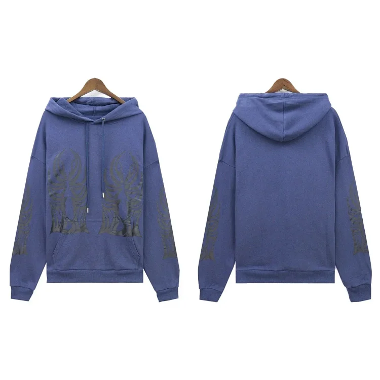 Washed distressed heavy industry print suit retro hooded sweatshirt(pic17) Washed distressed heavy industry print suit retro hooded sweatshirt