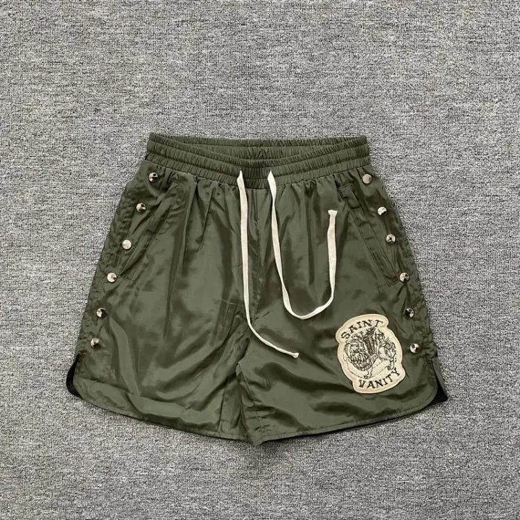 Saint letter towel embroidered hooded short-sleeved shirt casual shorts suit(pic17) Saint letter towel embroidered hooded short-sleeved shirt casual shorts suit