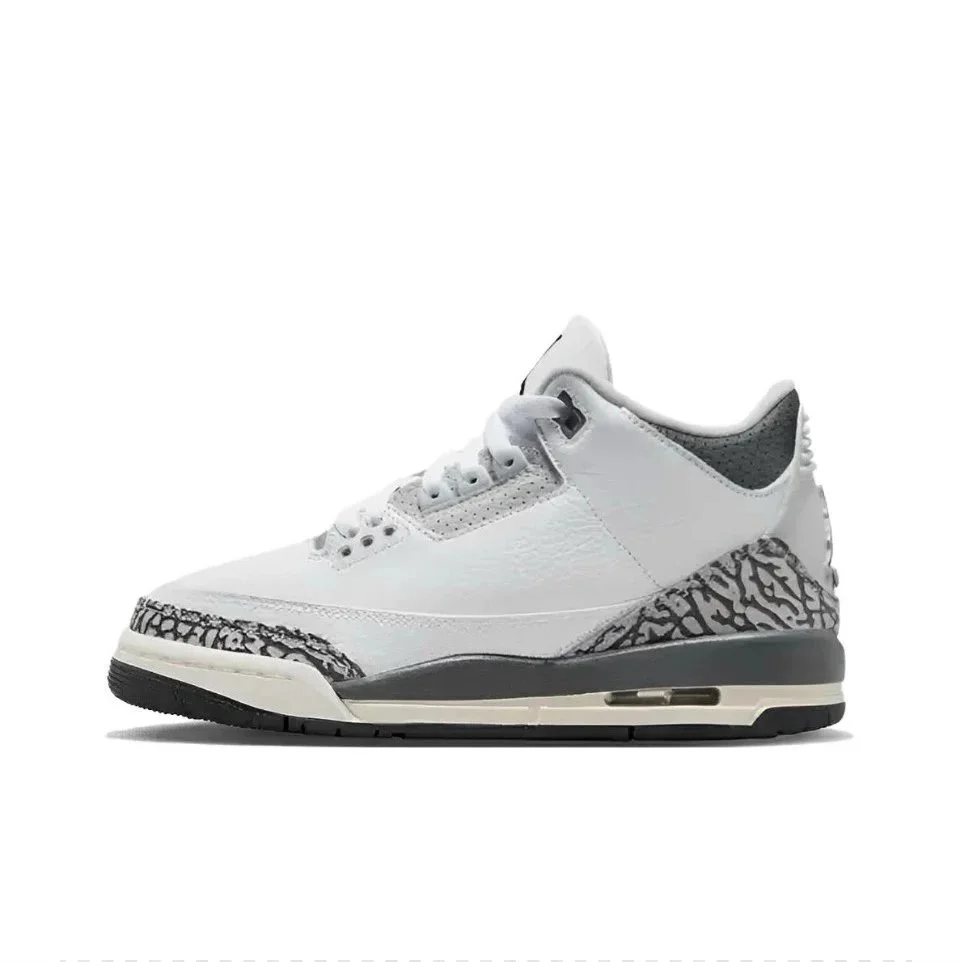 AJ3 mid-range Hiroshi Fujiwara black and white Cardinal white wine red white cement small lightning white blue Wizards Lakers white orange white red small fear cool gray gray blue white brow