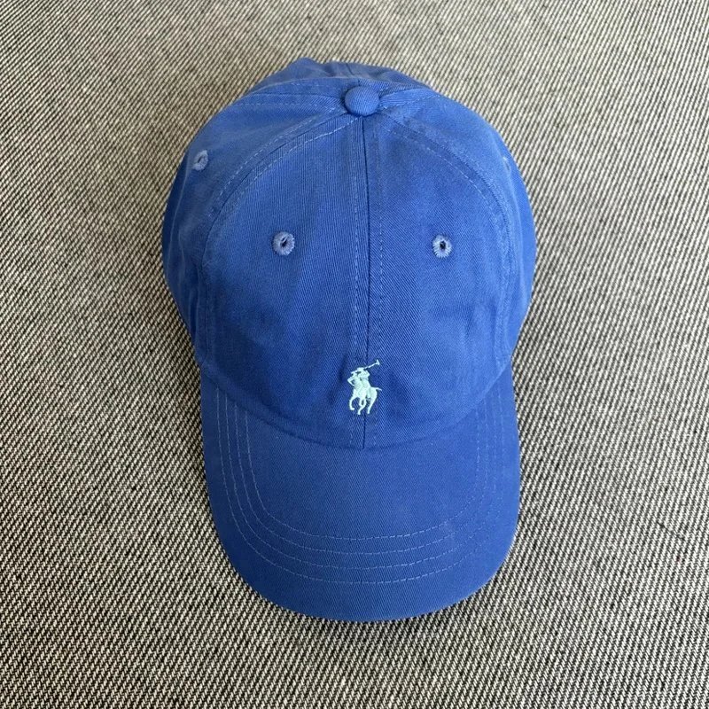 Polo Ralph Lauren Hats Embroidered Pony Baseball Cap — Klein blue