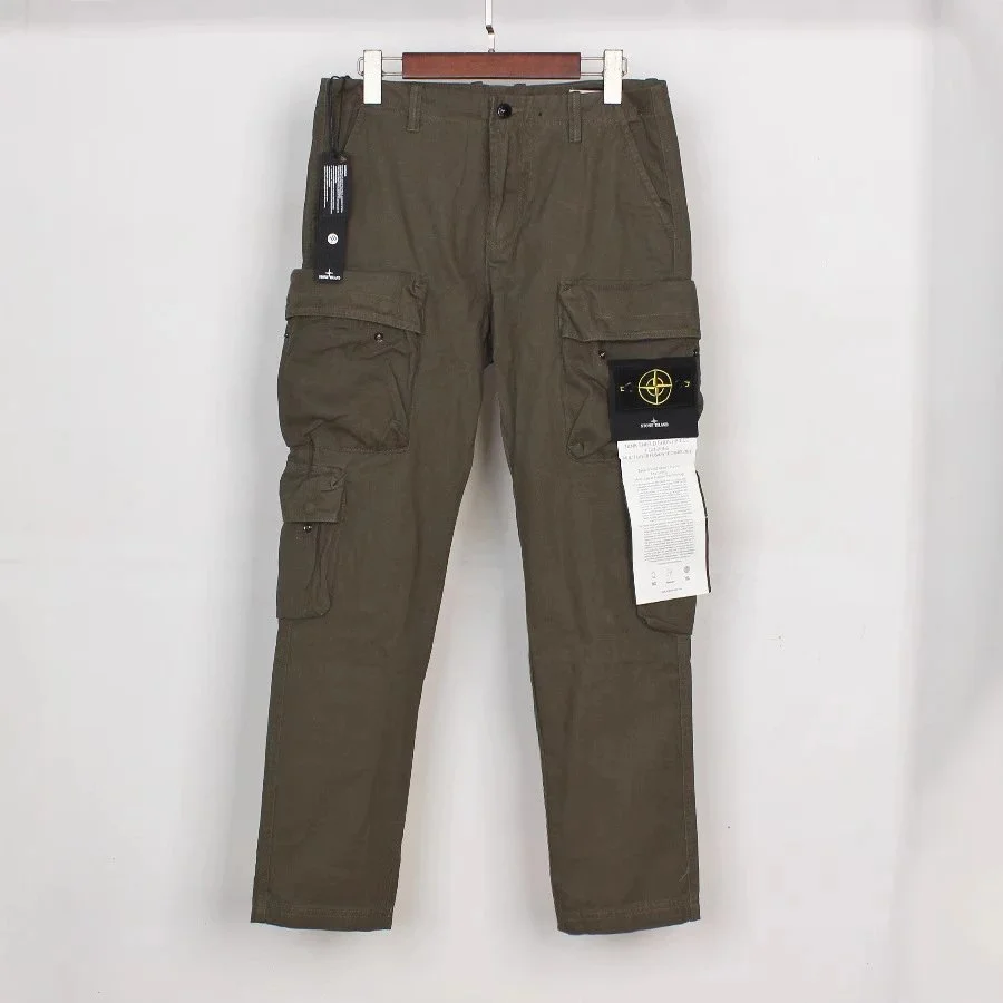 Stone Island STONEISLAGDS four-bag washable functional side-marked casual overalls for men and women for couples