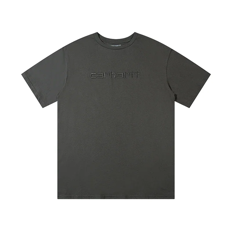 Kaha letter short-sleeved T-shirt for men and women