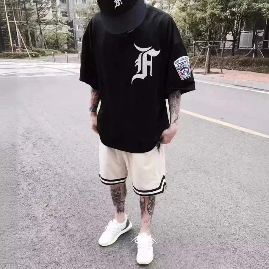 FEAR OF GOD main line trend fifth season loose mesh five-point sports quick-drying shorts men's high street style