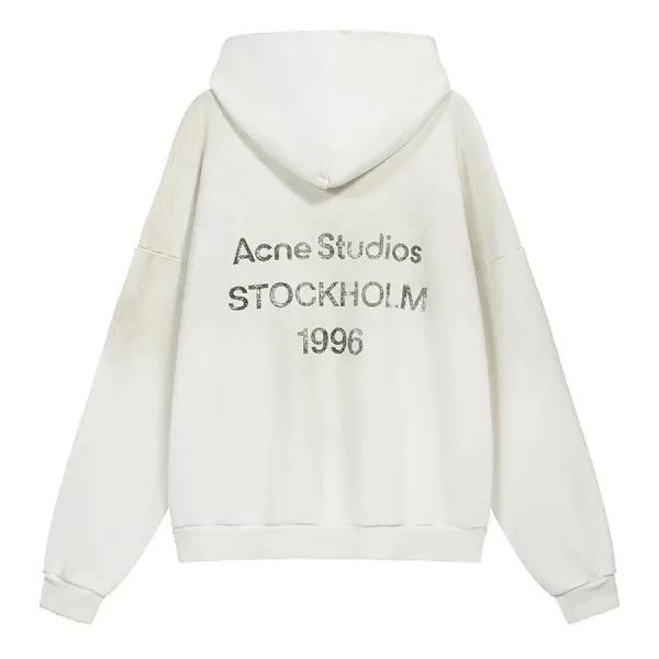 Acne Studios Stockholm 1996 Washed Pink Hoodie - 6