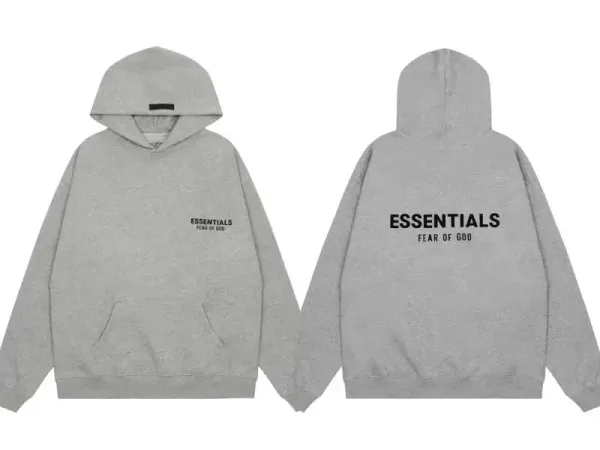 Fear of God Essentials Hoodie Gray - 1