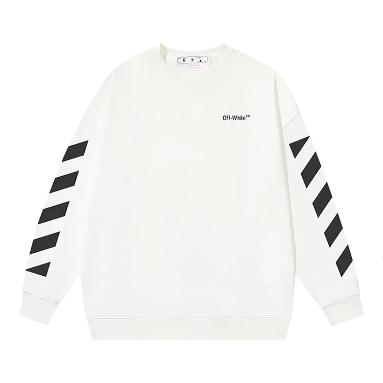 OW arrow oil painting simple printed pullover terry style(pic13) OW arrow oil painting simple printed pullover terry style