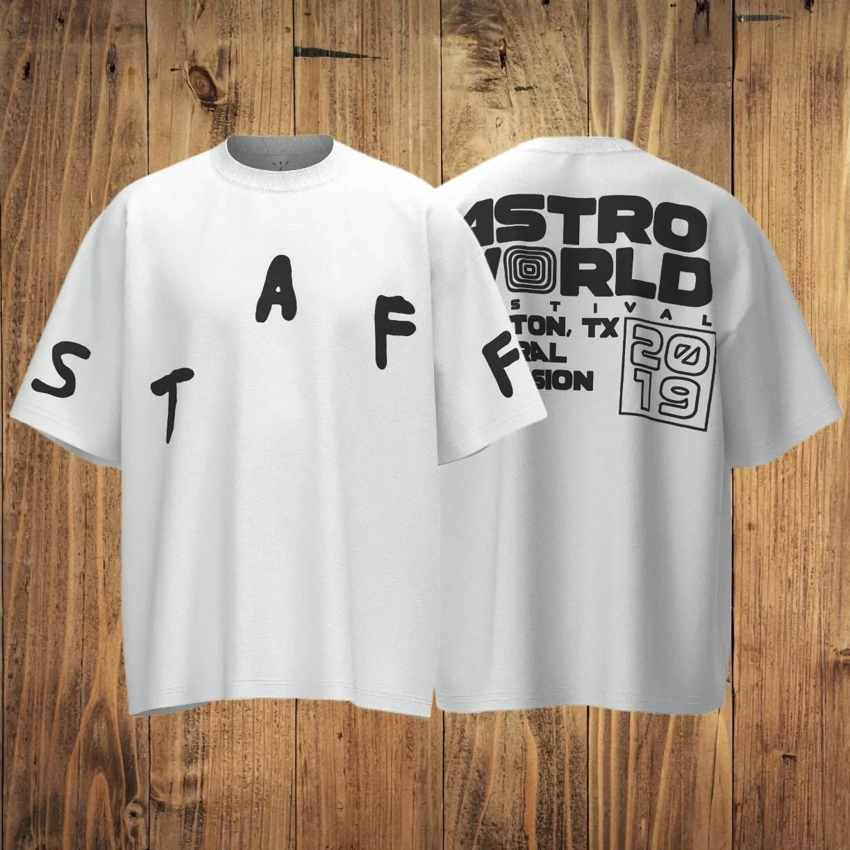 TRAVIS SCOTT American street short-sleeved 24ss new album peripheral VINTAGE niche trendy brand retro T-shirt