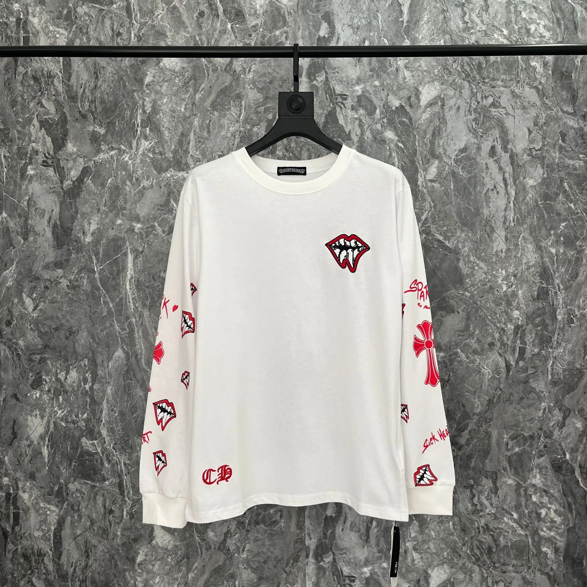 Horseshoe Sanskrit printed long sleeve collection for men and women