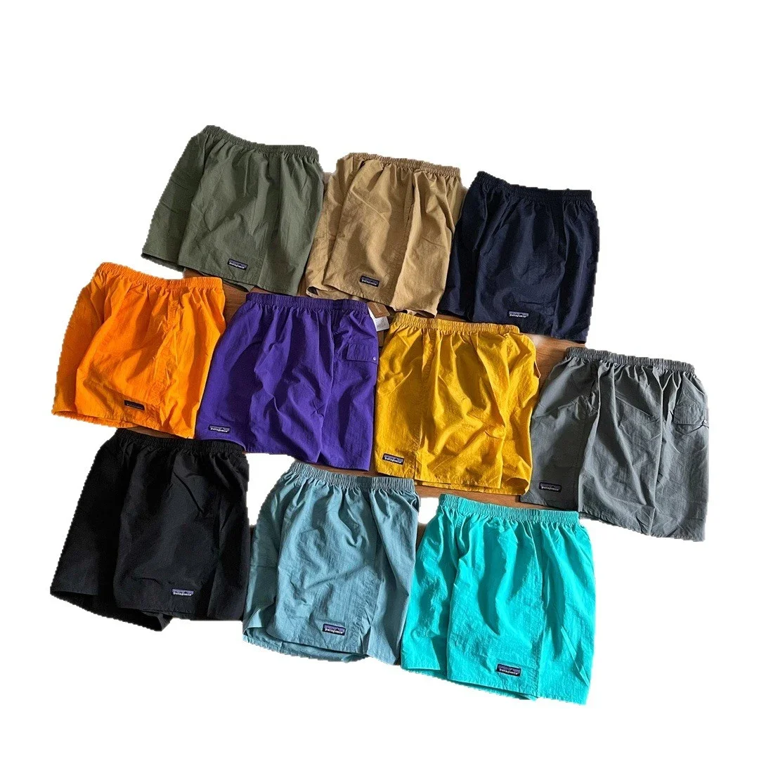 Bata multi-color quick-drying simple style outdoor casual quick-drying five-point beach pants