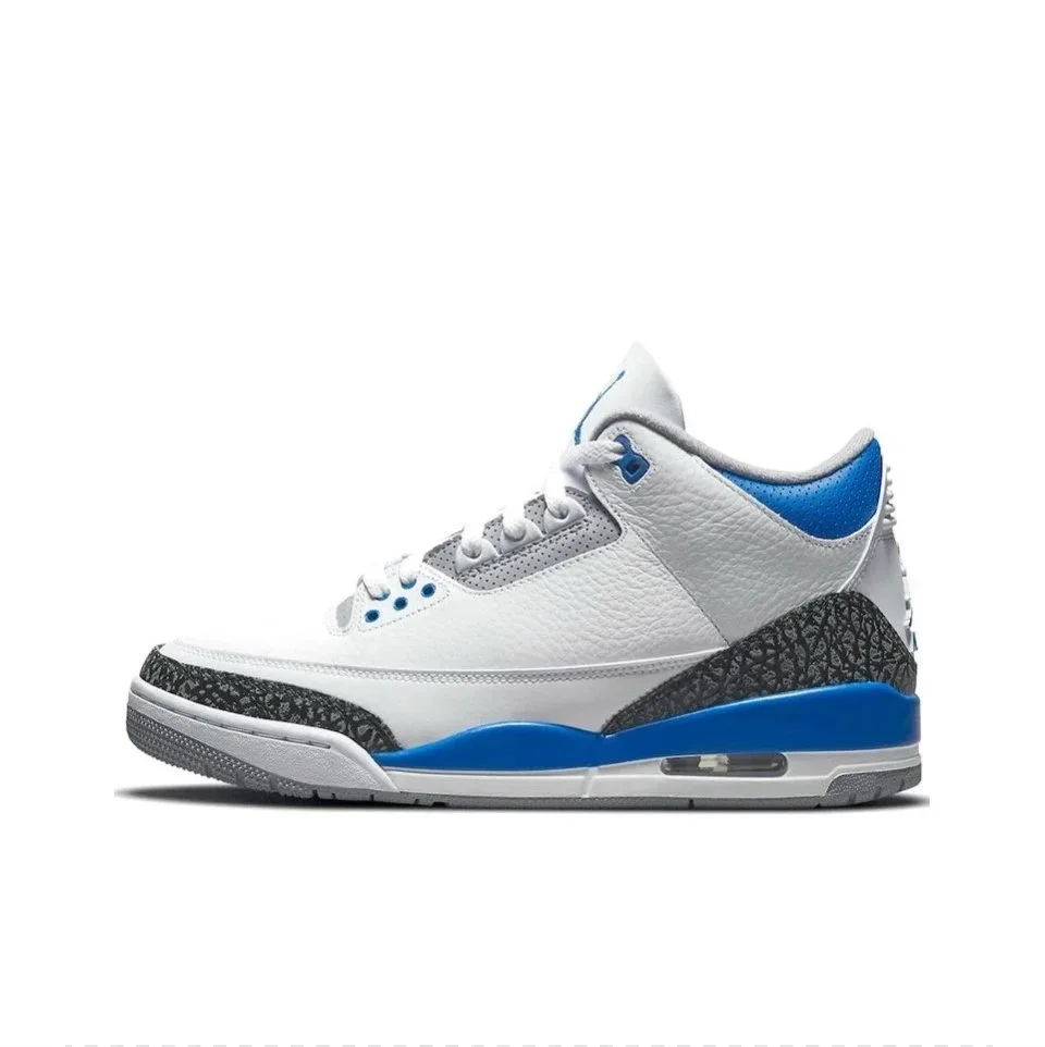 AJ3 mid-range Hiroshi Fujiwara black and white Cardinal white wine red white cement small lightning white blue Wizards Lakers white orange white red small fear cool gray gray blue white brow