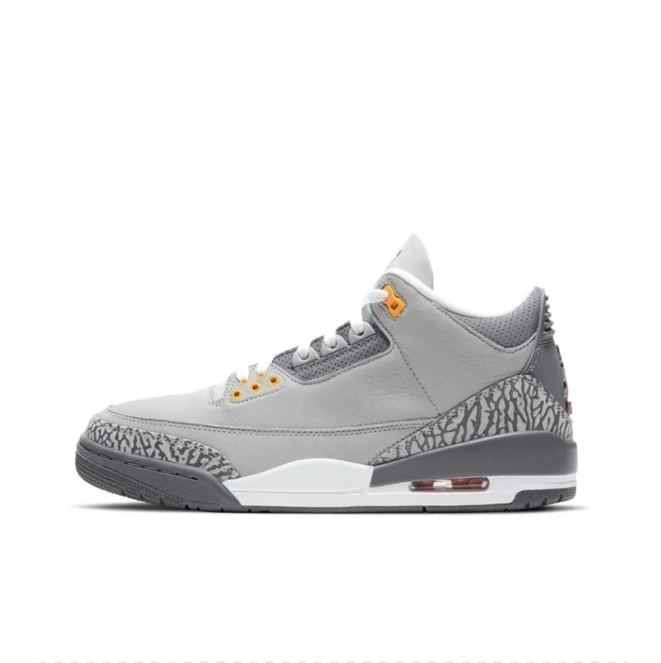 AJ3 mid-range Hiroshi Fujiwara black and white Cardinal white wine red white cement small lightning white blue Wizards Lakers white orange white red small fear cool gray gray blue white brow