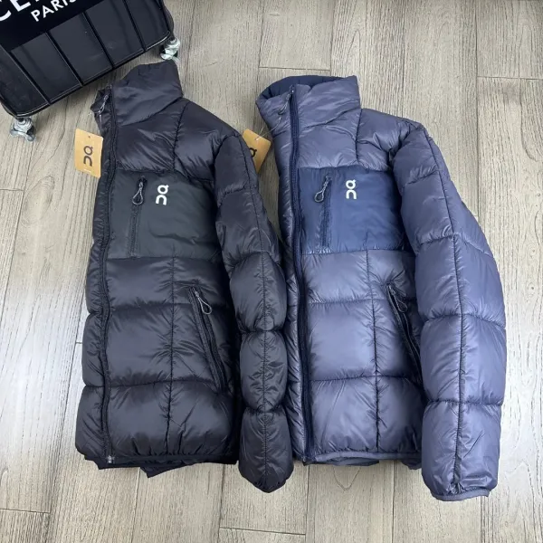 On Running Cloud Puffer Navy Down Jacket - 8