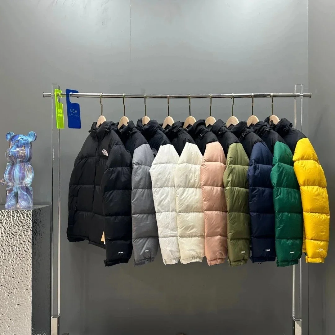 **Version American version 1996 down jacket classic splicing down jacket warm jacket couple style