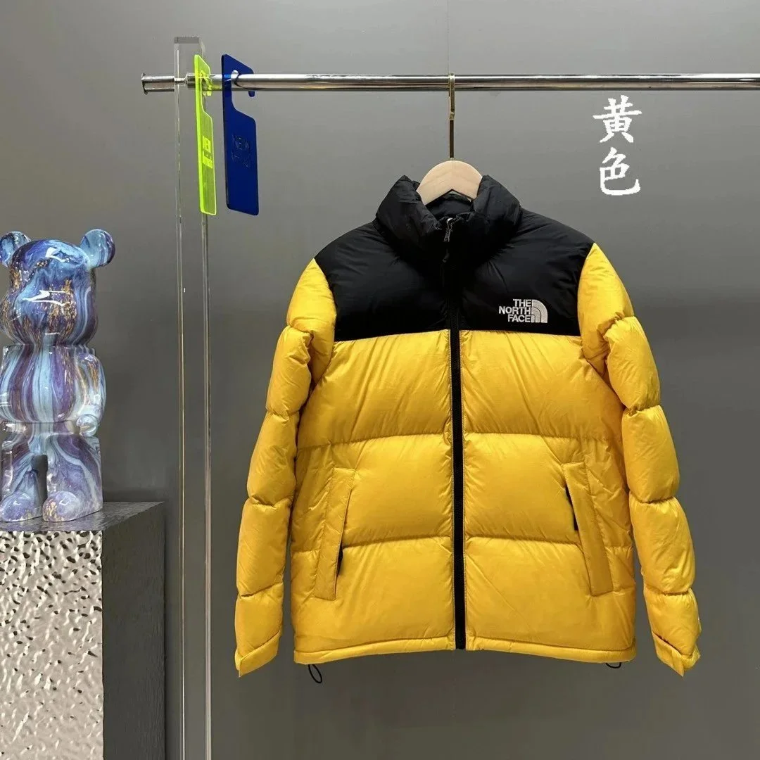 **Version American version 1996 down jacket classic splicing down jacket warm jacket couple style