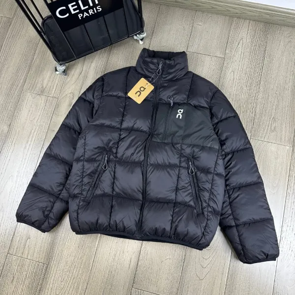 On Running Cloud Puffer Navy Down Jacket - 9