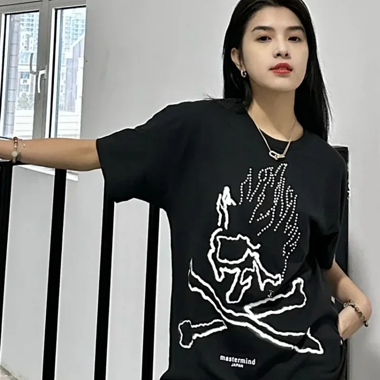 Travis Scott Cactus Jack X mastermind JAPAN skull graphic short-sleeved T-shirt(pic2) Travis Scott Cactus Jack X mastermind JAPAN skull graphic short-sleeved T-shirt