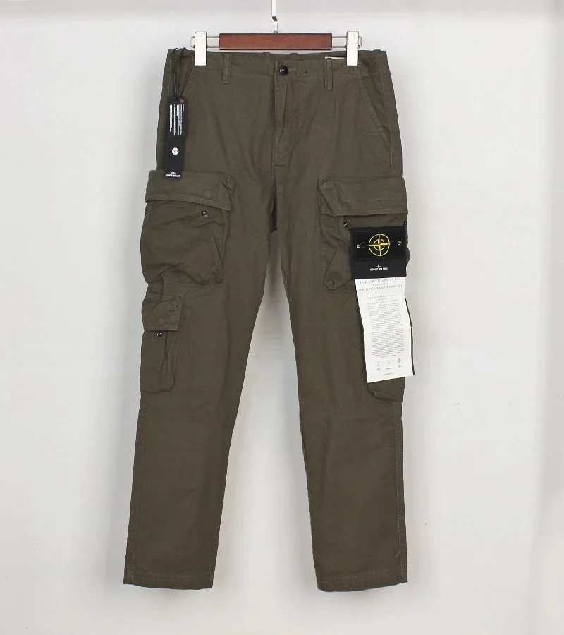 Stone Island STONEISLAGDS four-bag washable functional side-marked casual overalls for men and women for couples