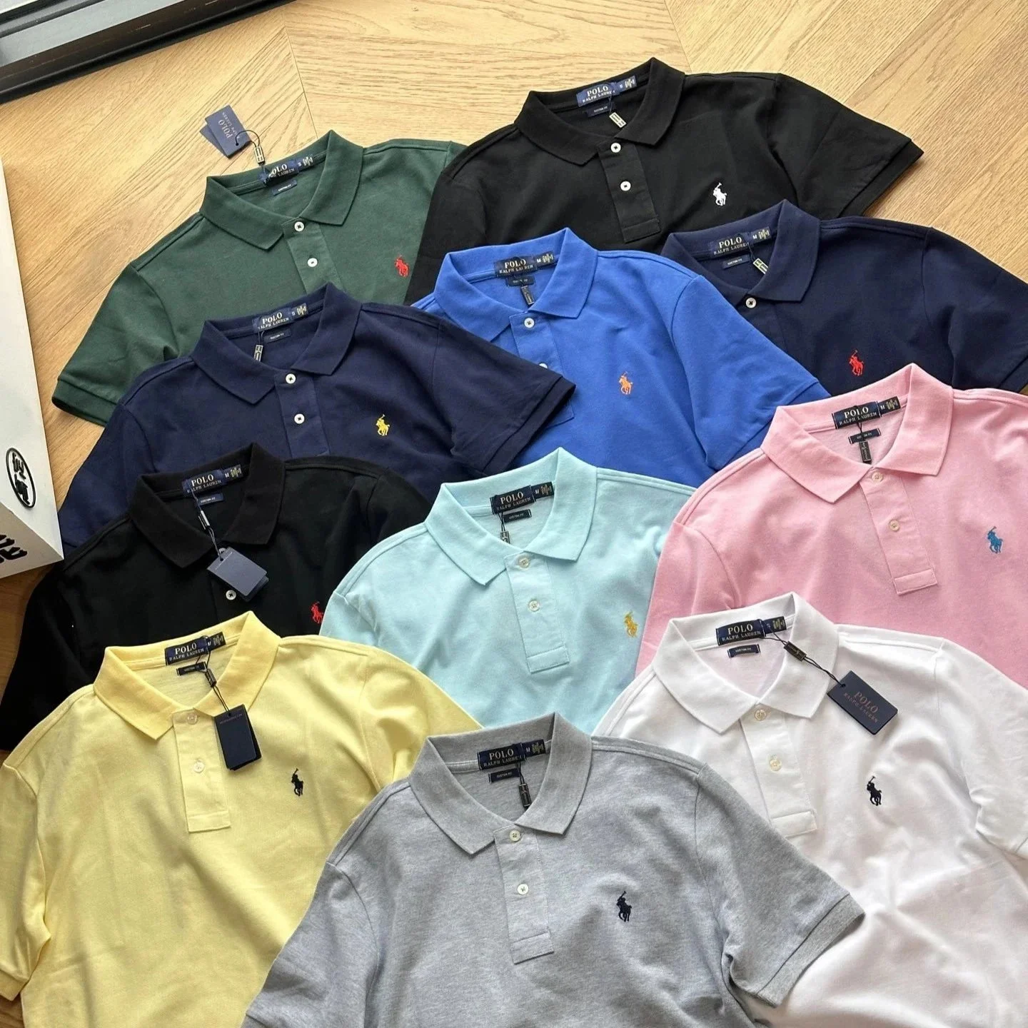 Basic short-sleeved POLO shirts for men and women