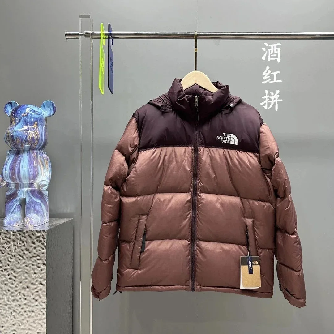**Version American version 1996 down jacket classic splicing down jacket warm jacket couple style